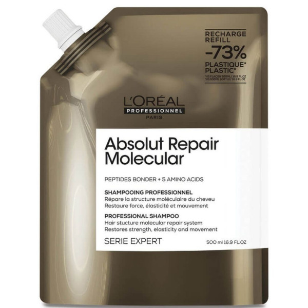 Loreal Professionnel Serie Expert Absolut Repair Molecular Tüm Yıpranmış Saçlar İçin Arındırıcı Refill Şampuan 500ml