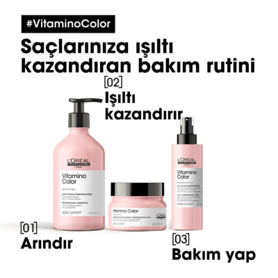 Loreal Professionnel Serie Expert Vitamino Color Boyalı Saçlar İçin Renk Koruyucu Refill Şampuan 500ml