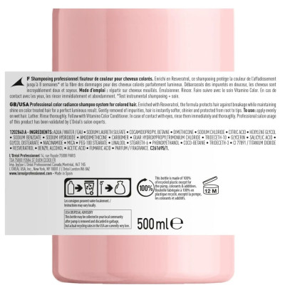 Loreal Professionnel Serie Expert Vitamino Color Boyalı Saçlar İçin Renk Koruyucu Refill Şampuan 500ml