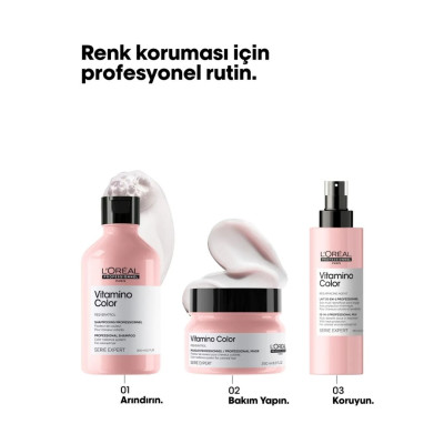 Loreal Professionnel Serie Expert Vitamino Color Boyalı Saçlar İçin Renk Koruyucu Şampuan 300ml