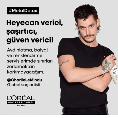 Loreal Professionnel Serie Expert Metal Detox İşlem Görmüş & Yıpranmış Saçlar İçin Metal Karşıtı Arındırıcı Şampuan 300ml