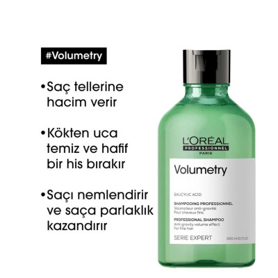 Loreal Professionnel Serie Expert Volumetry Ince Telli Saçlar Için Hacim Veren Şampuan 300ml