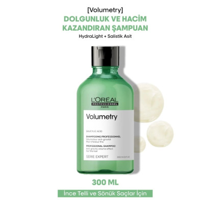 Loreal Professionnel Serie Expert Volumetry Ince Telli Saçlar Için Hacim Veren Şampuan 300ml