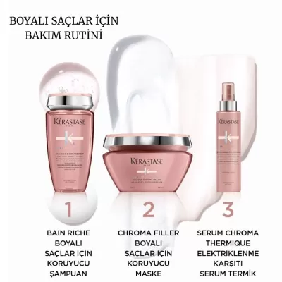 Kerastase Chroma Absolu Bain Riche Boyalı Saçlar Için Besleyici Ve Koruyucu Şampuan 250 ml