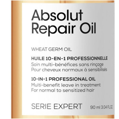 Loreal Professionnel Serie Expert Absolut Repair Oil 10 In 1 Yıpranmış Saçlar İçin 10 Etkili Mucize Saç Bakım Yağı 90ml