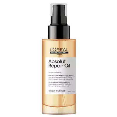 Loreal Professionnel Serie Expert Absolut Repair Oil 10 In 1 Yıpranmış Saçlar İçin 10 Etkili Mucize Saç Bakım Yağı 90ml