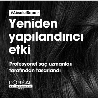 Loreal Professionnel Serie Expert Absolut Repair Yıpranmış Saçlar İçin Onarıcı Saç Bakım Kremi 200ml Loreal Professionnel Serie Expert Absolut Repair Yıpranmış Saçlar İçin Onarıcı Saç Bakım Kremi 200ml
