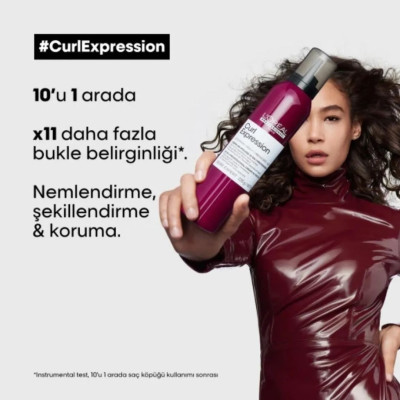 Loreal Professionnel Serie Expert Curl Expression Kıvırcık & Dalgalı Saçlar İçin Şekillendirici Saç Bakım Köpüğü 250ml