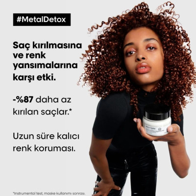 Loreal Professionnel Serie Expert Metal Detox Işlem Görmüş Saçlar Için Saç Maskesi 250ml