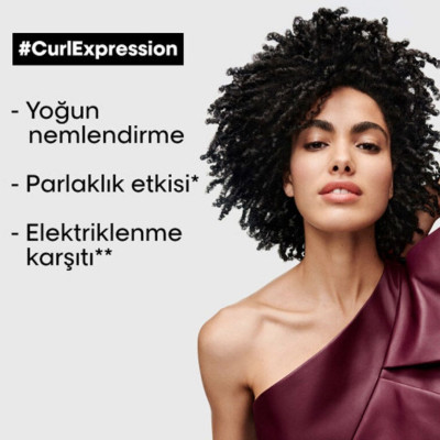 Loreal Professionnel Serie Expert Curl Expression Kıvırcık Saçlar Için Yoğun Nemlendirici Saç Maskesi 200ml