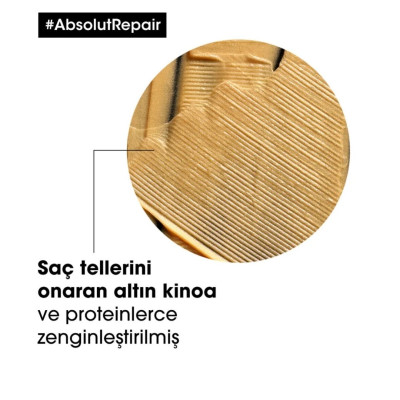 Loreal Professionnel Serie Expert Absolut Repair Golden Yıpranmış Saçlar İçin Onarıcı Altın Maske 250ml