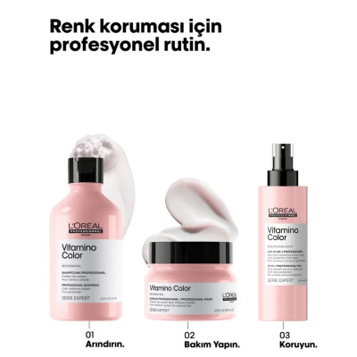 Loreal Professionnel Serie Expert Vitamino Color Boyalı Saçlar Için Renk Koruyucu Maske 250ml