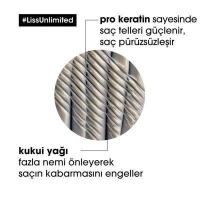 Loreal Professionnel Serie Expert Liss Unlimited Elektriklenme Karşıtı Ve Yoğun Yumuşaklık İçin Saç Maskesi 250ml Loreal Professionnel Serie Expert Liss Unlimited Elektriklenme Karşıtı Ve Yoğun Yumuşaklık İçin Saç Maskesi 250ml