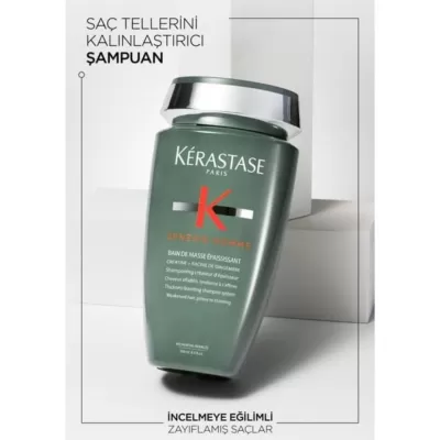 Kerastase Genesis Homme Bain De Masse Epaississant Yoğunlaştırıcı Şampuan 250 ml