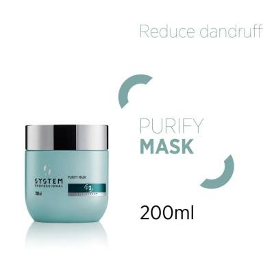 Wella Professionals System Professional Purify P1 Kepekli ve Yağlı Saçlar İçin Arındırıcı Saç Maskesi 250ml