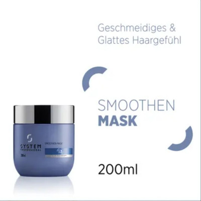 Wella System Professional Smoothen Kıvırcık & Dalgalı Asi Saçlar İçin Saç Maskesi 200 ml Wella System Professional Smoothen Kıvırcık & Dalgalı Asi Saçlar İçin Saç Maskesi 200 ml
