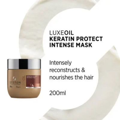 Wella Professionals System Professional Luxe Oil Keratin Bakım Saç Maskesi 200ml Wella Professionals System Professional Luxe Oil Keratin Bakım Saç Maskesi 200ml