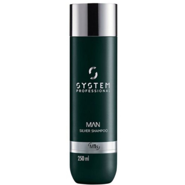 Wella Professional System Professional Man Silver Sarı Gri ve Beyaz Saçlar İçin Şampuan 250 ml
