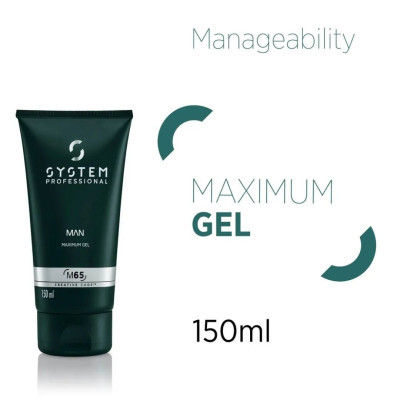 Wella Professional  System Professional Man M65 Maximum Gel Saça Doku ve Parlaklık Veren Jöle 150ml