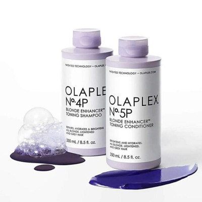 Olaplex No.4p Blonde Enhancer Toning Shampoo Sarışınlık Artırıcı Mor Şampuan 250ml