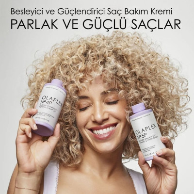 Olaplex No.4p Blonde Enhancer Toning Shampoo Sarışınlık Artırıcı Mor Şampuan 250ml