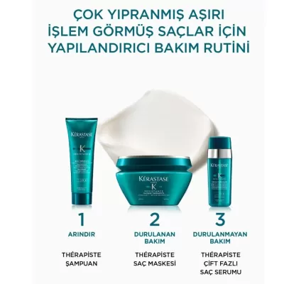 Kerastase Resistance Bain Therapiste Çok Yıpranmış Ve Aşırı İşlem Görmüş Saçlar İçin Onarıcı Şampuan 250 ml (3-4)