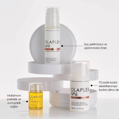 Olaplex No:7 Bonding Oil Bağ Yapılandırıcı Ve Şekillendirici Yağ 30ml