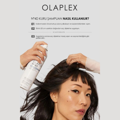 Olaplex No. 4d Clean Volume Detox Dry Shampoo Hacim Veren Detoks Etkili Kuru Şampuan 250ml Olaplex No. 4d Clean Volume Detox Dry Shampoo Hacim Veren Detoks Etkili Kuru Şampuan 250ml