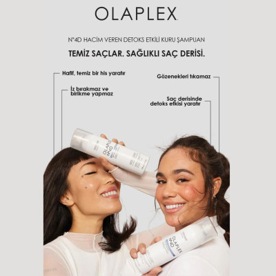 Olaplex No. 4d Clean Volume Detox Dry Shampoo Hacim Veren Detoks Etkili Kuru Şampuan 250ml Olaplex No. 4d Clean Volume Detox Dry Shampoo Hacim Veren Detoks Etkili Kuru Şampuan 250ml