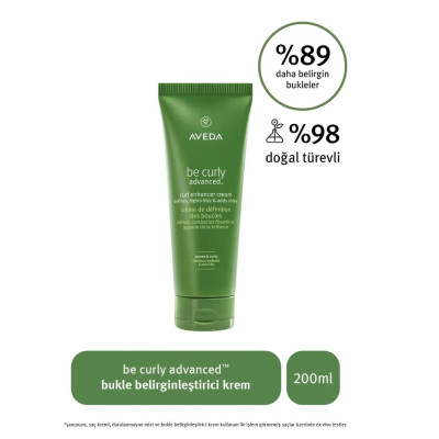 Aveda Be Curly Advanced Curl Enhancer Bukle Belirginleştirici Krem 200 ml Aveda Be Curly Advanced Curl Enhancer Bukle Belirginleştirici Krem 200 ml