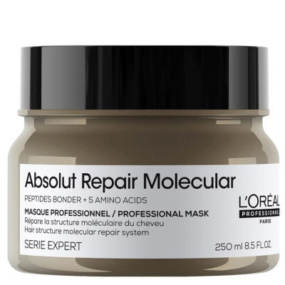 Loreal Professionnel Absolut Repair Molecular Tüm Yıpranmış Saçlar İçin Yoğun Onarıcı Maske 250ml Loreal Professionnel Absolut Repair Molecular Tüm Yıpranmış Saçlar İçin Yoğun Onarıcı Maske 250ml