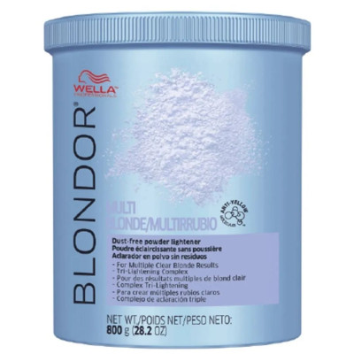 Wella Blondor Multi Blonde Toz 7 Ton Saç Açıcı 800gr Wella Blondor Multi Blonde Toz 7 Ton Saç Açıcı 800gr