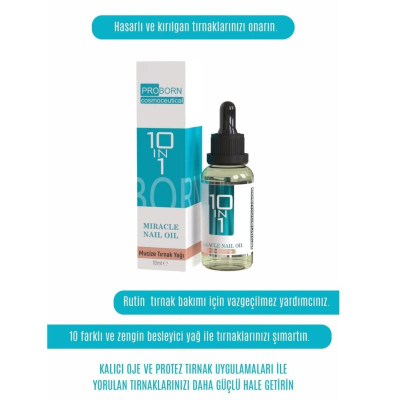 PROBORN Unisex Tırnak Bakım Yağı 10 ml PROBORN Unisex Tırnak Bakım Yağı 10 ml