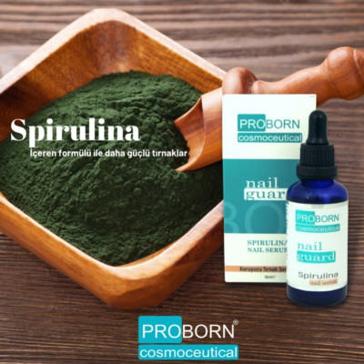 PPROBORN Nail Guard Spirulina Koruyucu Tırnak Bakım Serumu 50 ml PPROBORN Nail Guard Spirulina Koruyucu Tırnak Bakım Serumu 50 ml