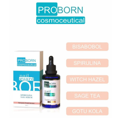 PPROBORN Nail Guard Spirulina Koruyucu Tırnak Bakım Serumu 50 ml PPROBORN Nail Guard Spirulina Koruyucu Tırnak Bakım Serumu 50 ml
