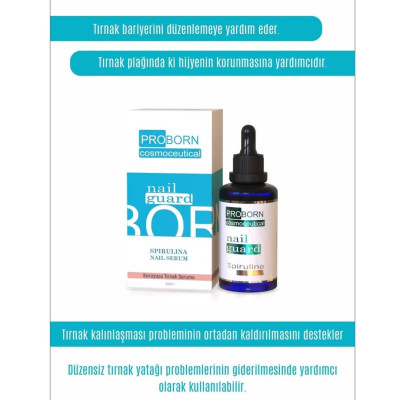 PPROBORN Nail Guard Spirulina Koruyucu Tırnak Bakım Serumu 50 ml PPROBORN Nail Guard Spirulina Koruyucu Tırnak Bakım Serumu 50 ml