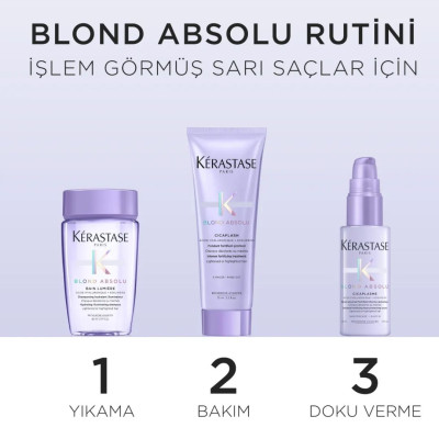 Kerastase Blond Absolu Essentials Discovery Set Sarı Saçlar İçin Tanışma Seti Kerastase Blond Absolu Essentials Discovery Set Sarı Saçlar İçin Tanışma Seti