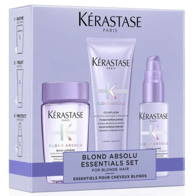 Kerastase Blond Absolu Essentials Discovery Set Sarı Saçlar İçin Tanışma Seti Kerastase Blond Absolu Essentials Discovery Set Sarı Saçlar İçin Tanışma Seti