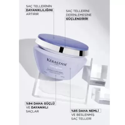 Kerastase Blond Absolu Masque Cicaextreme Açılmış ve Yıpranmış Sarı Saçlar İçin Onarıcı Saç Maskesi 200ml