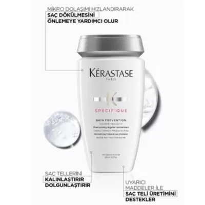 Kerastase Specifique Bain Prevention Dökülme Karşıtı Şampuan 250 ml Kerastase Specifique Bain Prevention Dökülme Karşıtı Şampuan 250 ml