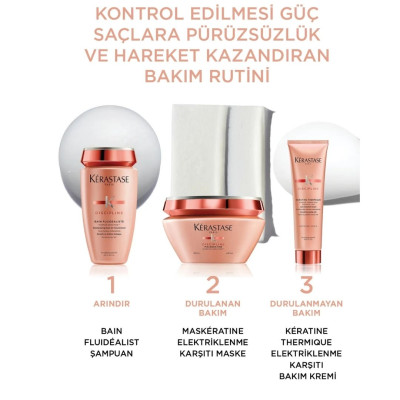 Kerastase Discipline Kératine Thermique Elektriklenme Karşıtı Şekillendirici Saç Bakım Kremi 150ml Kerastase Discipline Kératine Thermique Elektriklenme Karşıtı Şekillendirici Saç Bakım Kremi 150ml