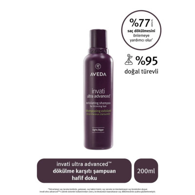Aveda Invati Ultra Advanced Dökülme Karşıtı Şampuan Hafif Doku 200ml