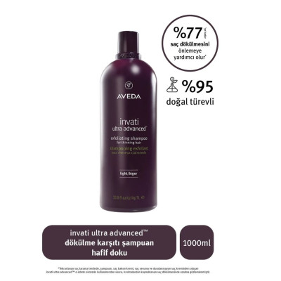 Aveda Invati Ultra Advanced Dökülme Karşıtı Şampuan Hafif Doku 1000ml