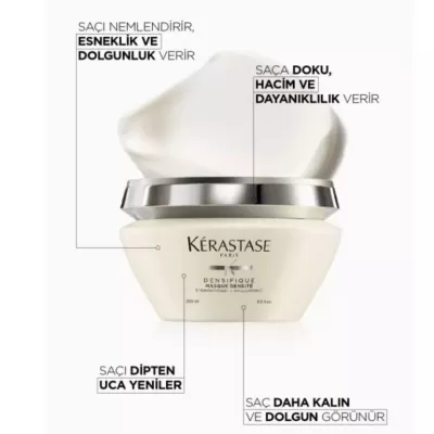 Kerastase Densifique Masque Densite Dökülen Saçlar İçin Yoğunlaştırıcı Saç Maskesi 200ml