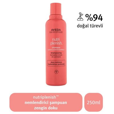 Aveda Nutriplenish Deep Moisture  Zengin Doku Nemlendirici Şampuan 250ml