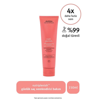 Aveda Nutriplenish Daily Moisturizing Treatment Günlük Yoğun Nemlendirici Saç Bakım Kremi 150ml Aveda Nutriplenish Daily Moisturizing Treatment Günlük Yoğun Nemlendirici Saç Bakım Kremi 150ml