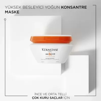 Kerastase Nutritive Masquintense - Kuru Saçlar İçin Nemlendirici Saç Maskesi 200ml Kerastase Nutritive Masquintense - Kuru Saçlar İçin Nemlendirici Saç Maskesi 200ml