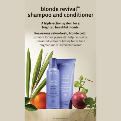 Aveda Blonde Revival Purple Toning Conditioner Mor Saç Kremi 200ml Aveda Blonde Revival Purple Toning Conditioner Mor Saç Kremi 200ml