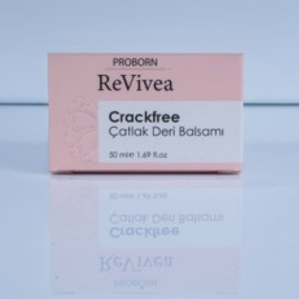Proborn ReVivea Çatlak Deri Balsamı 50 ml – Topuk, Dirsek ve Diz Çatlakları İçin Yoğun Nemlendirici (Crackfree)