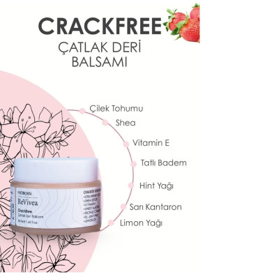 Proborn ReVivea Çatlak Deri Balsamı 50 ml – Topuk, Dirsek ve Diz Çatlakları İçin Yoğun Nemlendirici (Crackfree) Proborn ReVivea Çatlak Deri Balsamı 50 ml – Topuk, Dirsek ve Diz Çatlakları İçin Yoğun Nemlendirici (Crackfree)